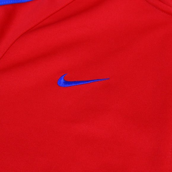 Nike USA Soccer USMNT World Cup Fleece Sweatshirt Zip Up Red Mens Large - Picture 3 of 12